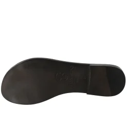Sandali Incanto Da Donna Stile Romano Antico In Pelle Colore Nero