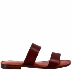 Sandali Nirvana Da Donna Stile Romano Antico In Pelle Marrone