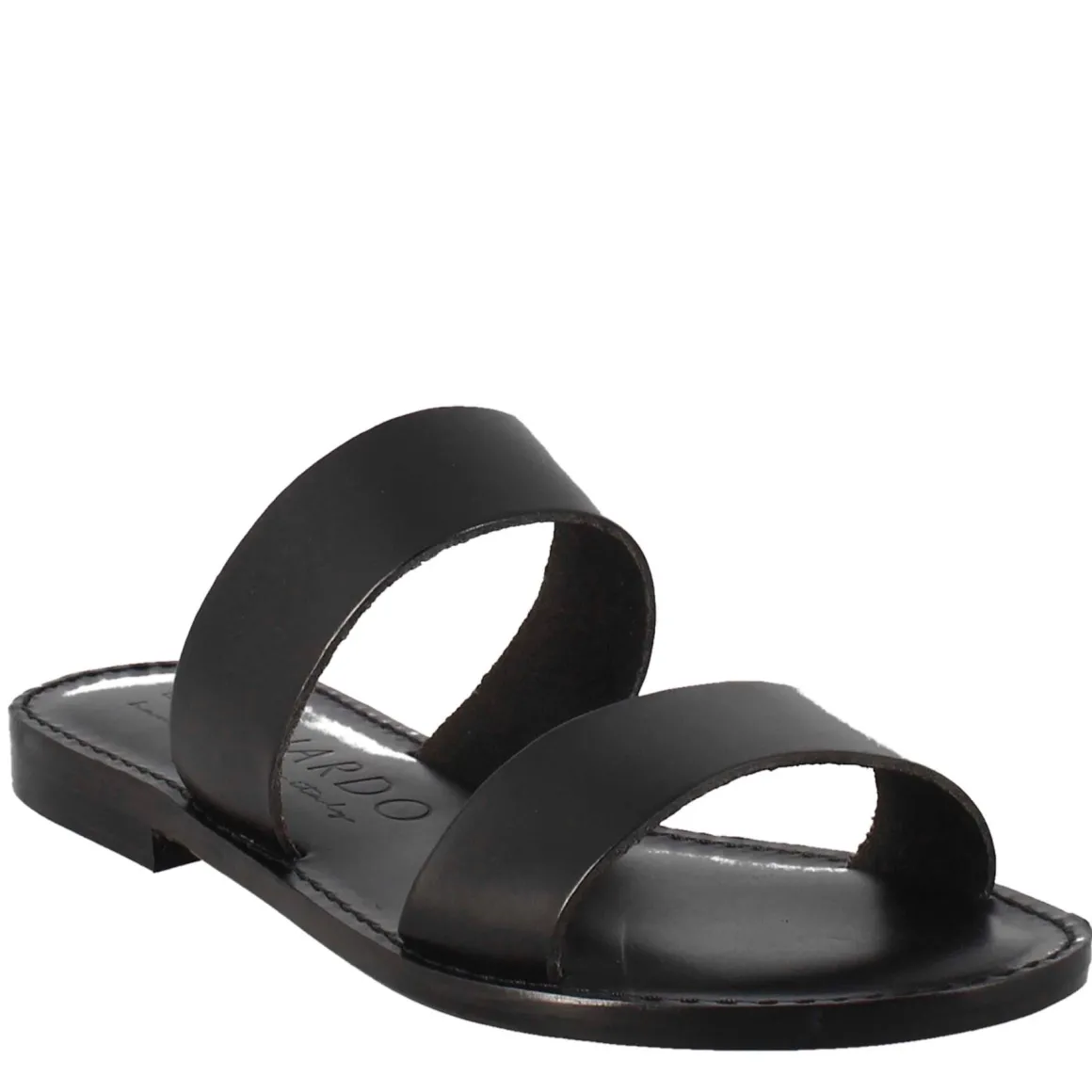 Sandali Nirvana Da Donna Stile Romano Antico In Pelle Colore Nero