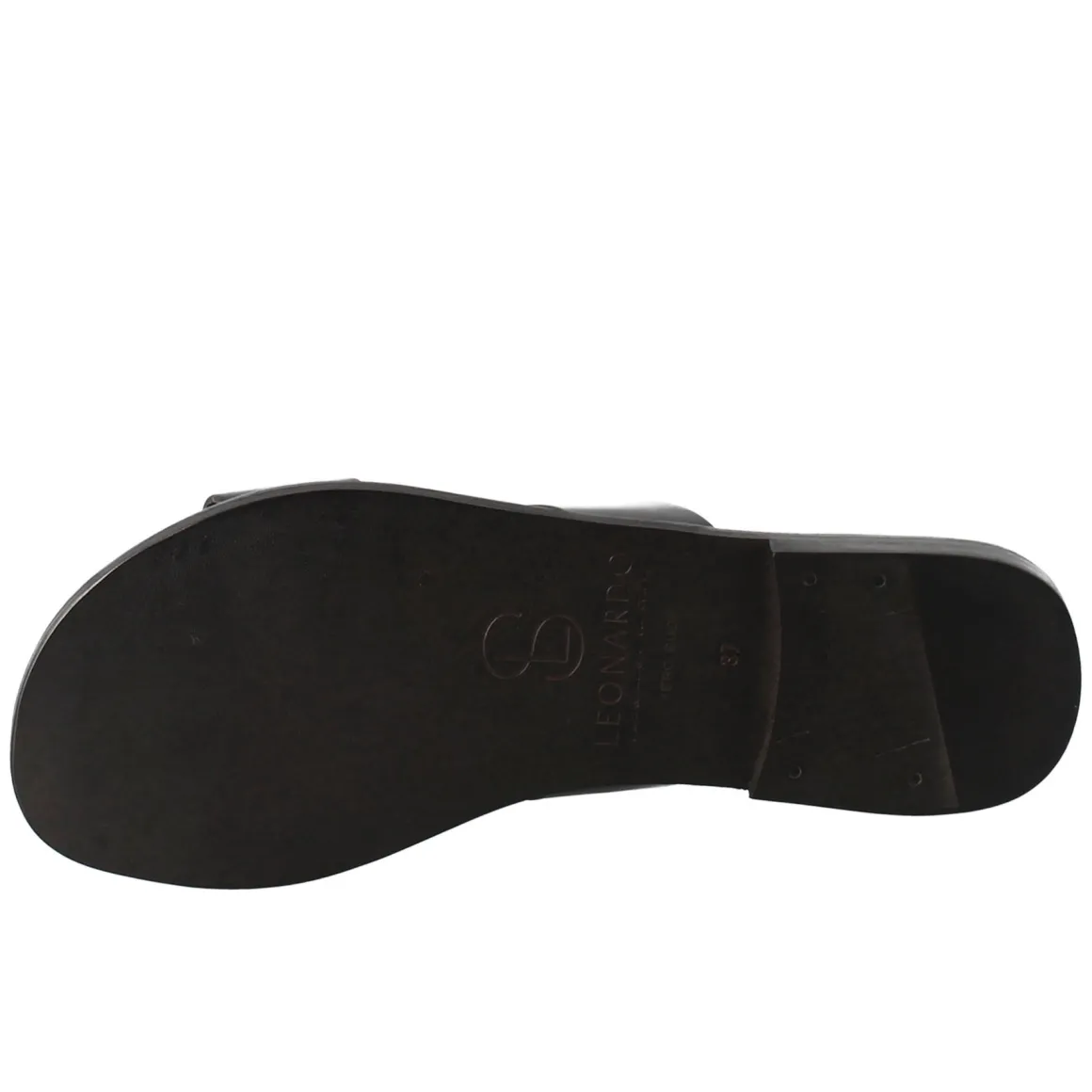 Sandali Nirvana Da Donna Stile Romano Antico In Pelle Colore Nero