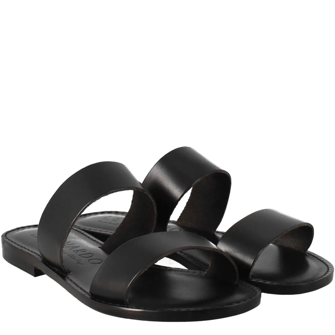 Sandali Nirvana Da Donna Stile Romano Antico In Pelle Colore Nero