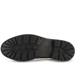 Scarpa Stringata Da Uomo Modello Ingegnere In Pelle Colore Nero