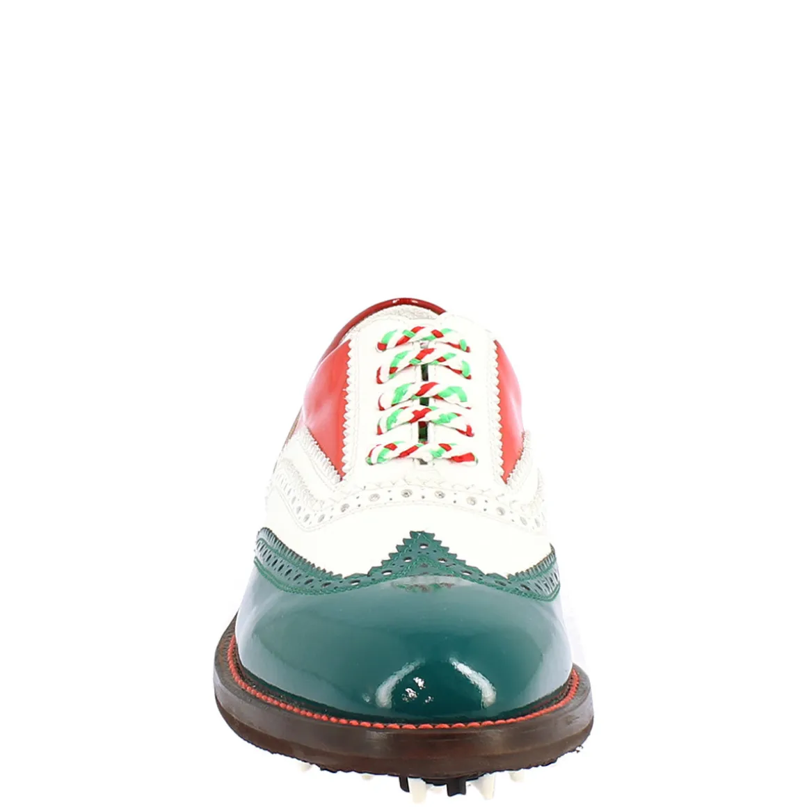 Scarpe Golf Donna Fatte A Mano Nei Colori Della Bandiera Italiana