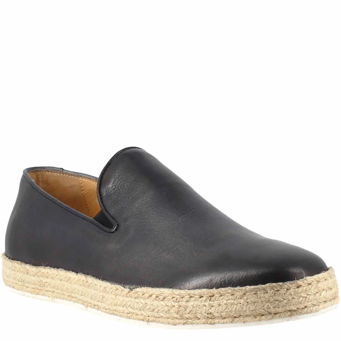 Sneaker Blu Elegante Da Uomo In Pelle Liscia