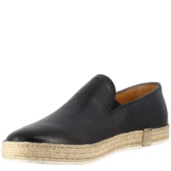 Sneaker Blu Elegante Da Uomo In Pelle Liscia