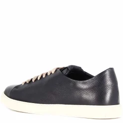 Sneaker Classica Da Uomo In Pelle Colore Blu