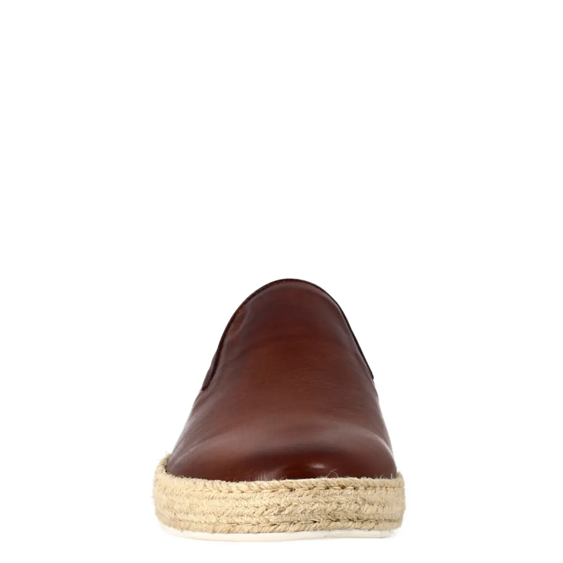 Sneaker Marrone Brandy Elegante Da Uomo In Pelle Liscia