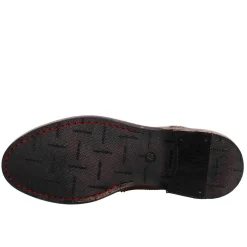 Stivaletto Candy Chelsea Da Uomo In Pelle Lavata Colore Cuoio Scuro