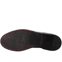 Stivaletto Chelsea Diver Da Uomo In Pelle Lavata Colore Nero