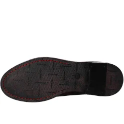 Stivaletto Chelsea Diver Da Uomo In Pelle Lavata Testa Di Moro