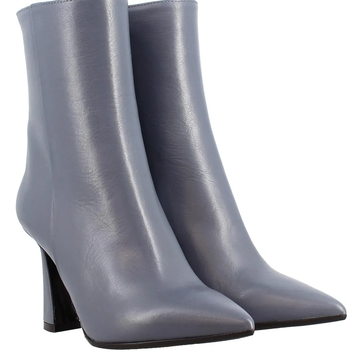 Tronchetto In Pelle Tiffany Color Azzurro