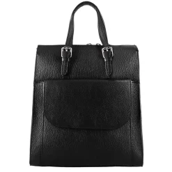 Zainetto Casual Da Donna In Pelle Colore Nero